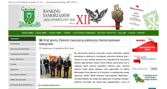Desktop Screenshot of bezpromilowo.zielonki.pl