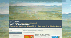 Desktop Screenshot of ckpir.zielonki.pl