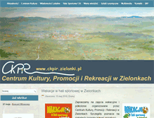 Tablet Screenshot of ckpir.zielonki.pl